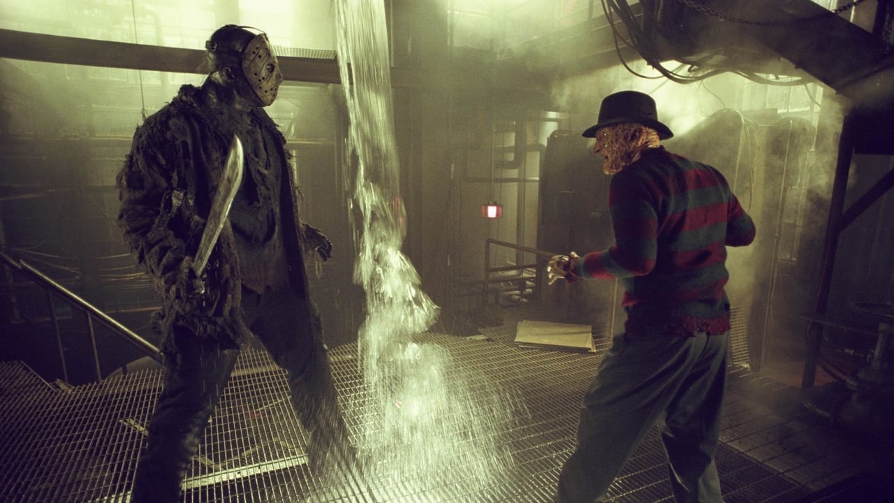 Freddy vs. Jason Backdrop