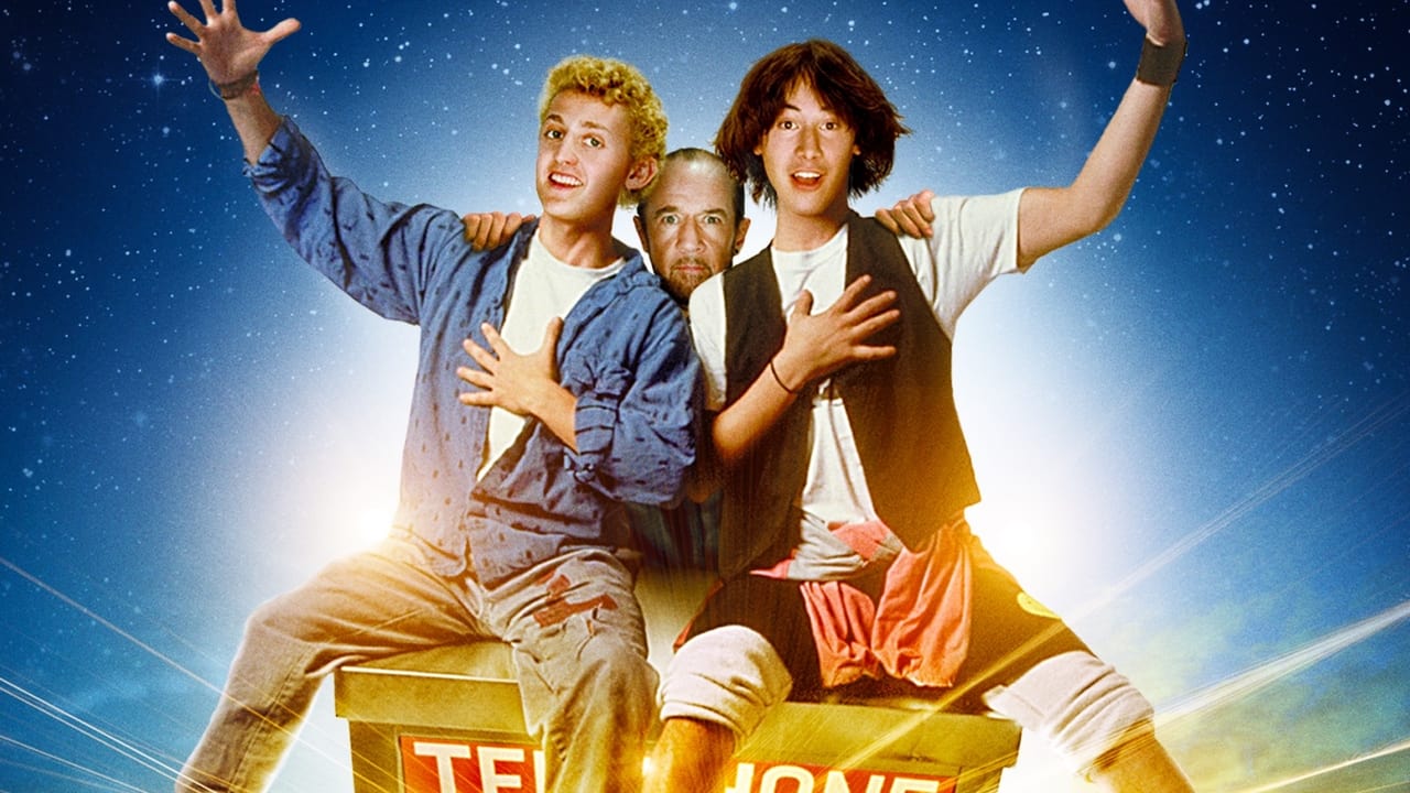 Bill & Ted's Excellent Adventure Backdrop