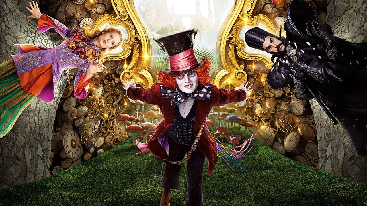 Alice Through the Looking Glass Backdrop
