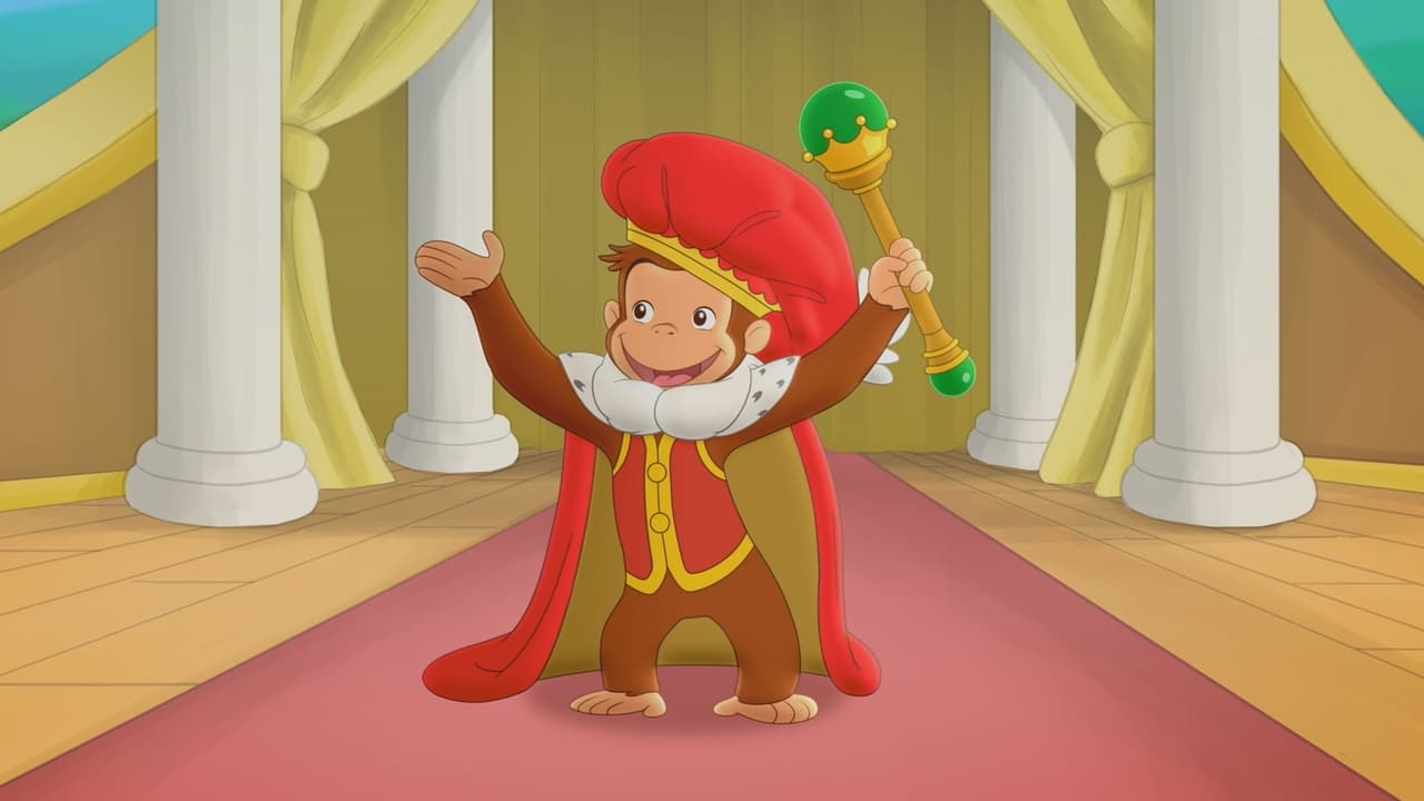Curious George: Royal Monkey Backdrop