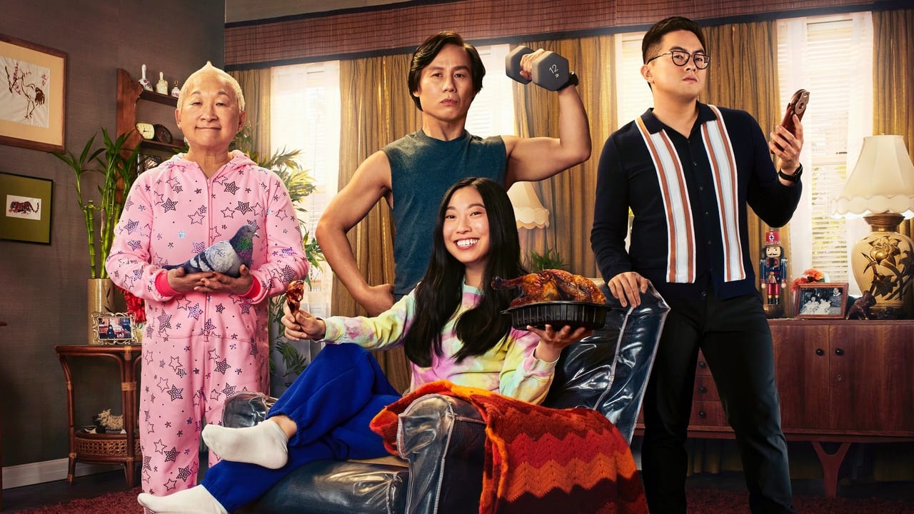Awkwafina is Nora From Queens Backdrop